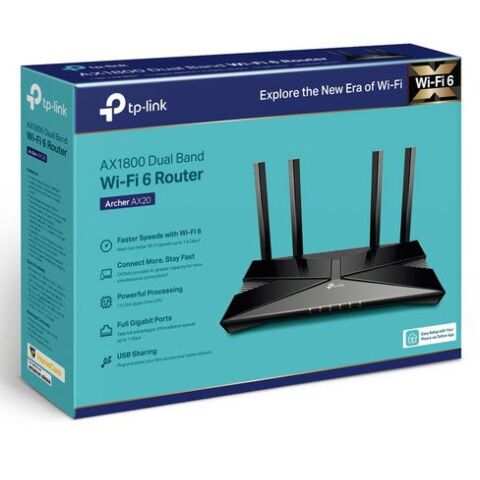 TP-Link Archer AX20 AX1500 Wi-Fi 6 Router