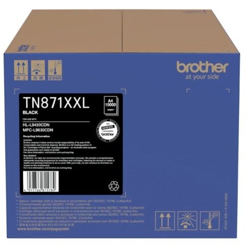 Brother TN-871XXL High Yield Black Laser Toner Cartridge