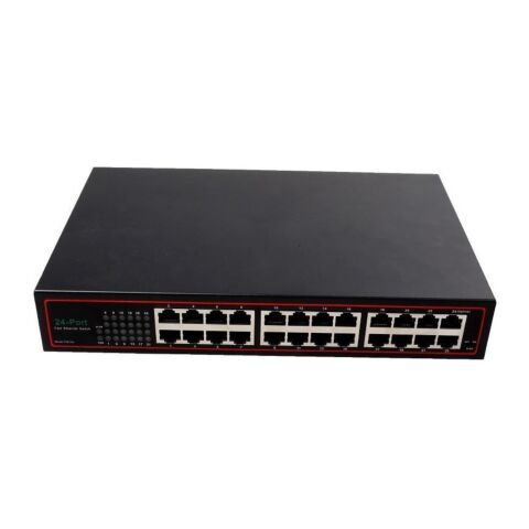 24-PORT 10/100M IRON SHELL ETHERNET SWIT