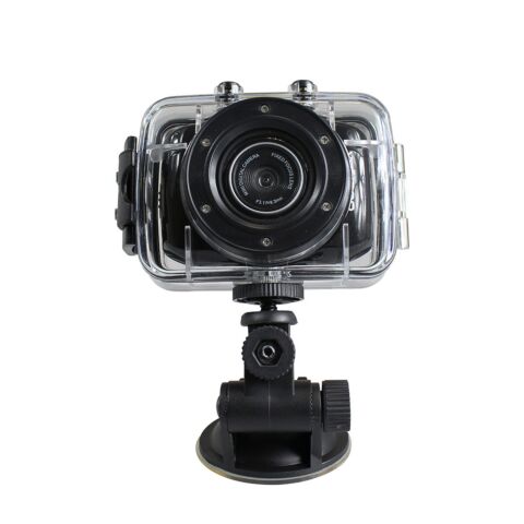 Volkano Excite Cam - HD Action Cam 720P 1.3MP Black
