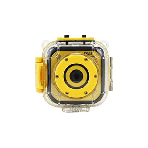 Volkano Kids Funtime Series Waterproof Action Camera - Yellow