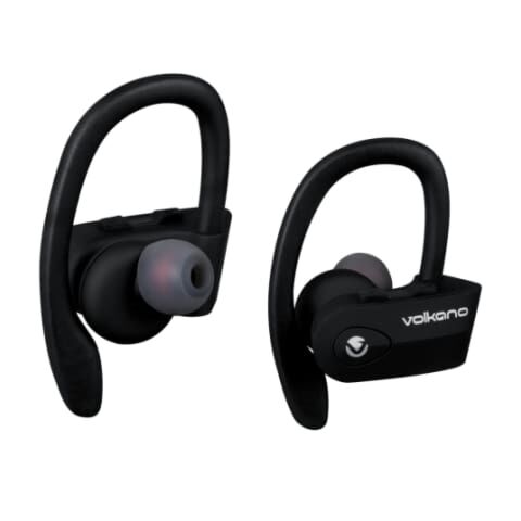 Volkano Sprint Series True Wireless Bluetooth Earbuds - Black