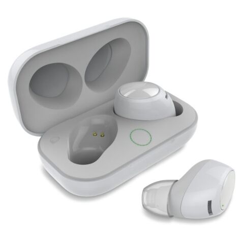 Volkano Pico Series True Wireless Bluetooth Earphone with Charging Case - White