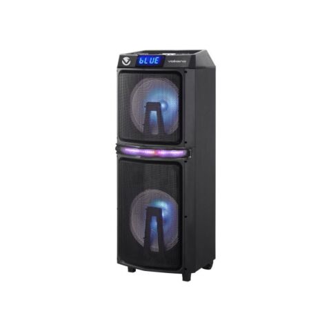 Volkano Centaur Series Dual 12 inch Bluetooth Party Speaker Black