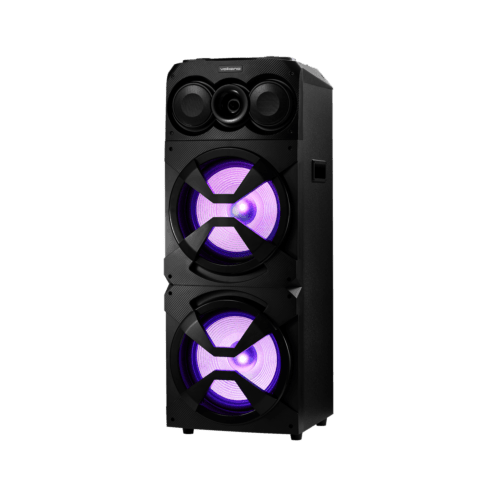 Volkano Griffin Series Dual 12 inch Party Speaker - Black
