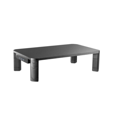 Volkano Riser Hub series Monitor Stand with 3 Port USB Hub