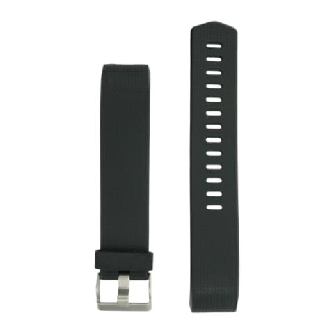 Volkano Smart Watch Band - Silicone - Fitbit Charge 2 Large - Black