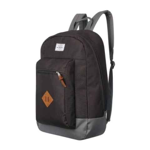 Volkano Target 15.6 inch Laptop Backpack Black and Grey