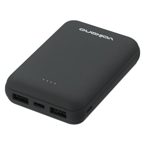 Volkano Nano + Series 10000 mAh Lithium Polymer Powerbank - Black