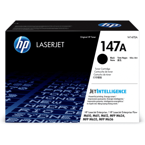 HP 147A Black Toner Cartridge 10500 Pages Original W1470A Single-pack
