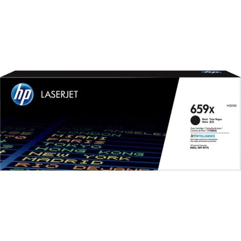 HP 659X Black Toner Cartridge 34000 Pages Original Single-pack