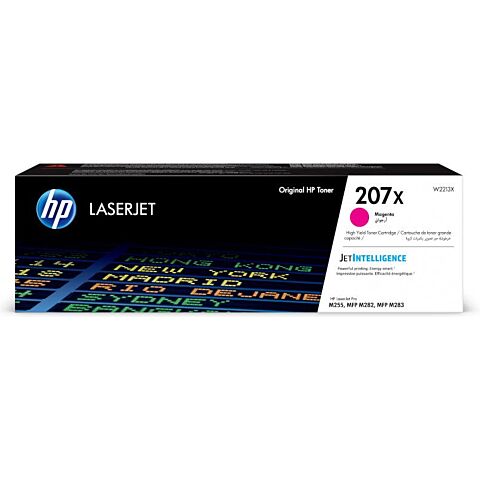 HP 207X Magenta LaserJet Toner Cartridge - Color LaserJet Pro M225/MFP M283
