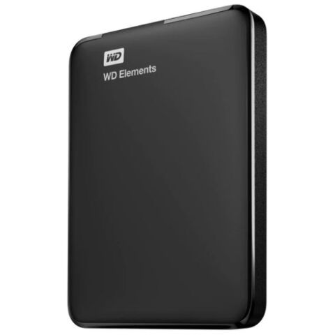 WD Elements Portable 2TB Black External Hard Drive WD BU6Y0020BBK-WESN