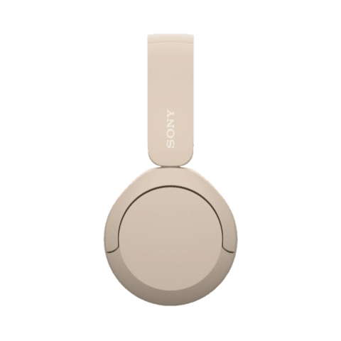 Sony WH-CH520 (Beige) Bluetooth On-Ear Headphones