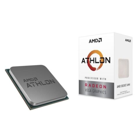 AMD Athlon 200GE Upto 3.2GHz 2-Core Am4 Apu With Vega Graphics and Cooler