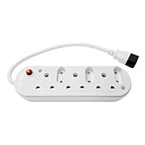 6 way Multi-Plug + IEC