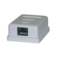 Netix RJ45 double surface mount box