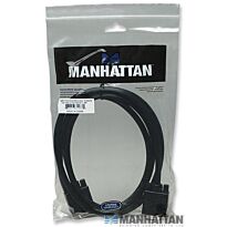 Manhattan SVGA Monitor Cable HD15M (Male) to HD15M (Male) 4.5 metres