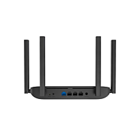 Hikvision DS-3WR15X AX1500 Dual-Band WiFi 6 Gigabit Router | 1201Mbps + 300Mbps | 4 High-Gain Antennas