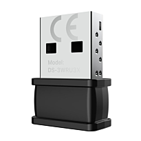 Hikvision DS-3WRU3X AX300 WiFi 6 Nano USB Adapter | Up to 286Mbps | USB Wireless Adapter