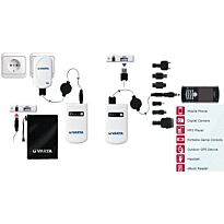Varta V-Man Portable Power Pack Set -USB-in &amp; USB-Out Function