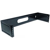 Intellinet 19 inch Hinged Wall Bracket 2U - Black