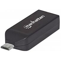 Manhattan imPORT Link - Mobile OTG Adapter Micro USB 2.0 to USB 2.0 24-in-1 Card Reader/Writer