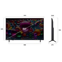 LG 50 inch UHD AI HDR10 webOS25 Smart TV