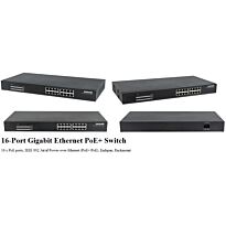 Intellinet 16-Port Gigabit PoE+ Switch