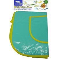 Marlin Multi Purpose Kids Plastic Aprons Teal Green Made From Durable Plastic Material