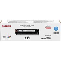 Canon Toner CRG 731 C-LBP7100CN / LBP7110CW / MF8230CN / MF8280CW / MF623CN / MF628CW - YIELD 1 500 Cyan