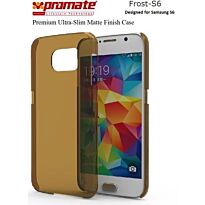 Promate Frost-S6 Premium Ultra-Slim Matte Finish Case - Gold