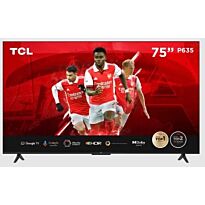 TCL 75 inch P635 Series UHD Google Smart TV - 75P635
