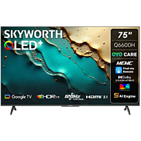Skyworth 75-Inch Q6600H 4K UHD QLED Google TV