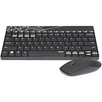 Rapoo 8000M-US-BLACK Multi-Mode Wireless Keyboard and Mouse Combo