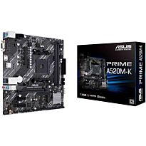 Asus PRIME A520M-K A520 Chipset AMD AM4 Socket Motherboard