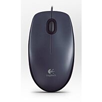 Logitech M90 Corded USB Mouse Grey
