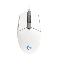 Logitech G203 Lightsync Gaming Mouse - White