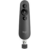 Logitech R500s Laser presentation remote - Graphite - 2.4GHz / Bluetooth