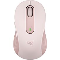 Logitech Signature M650 Wireless Mouse - Rose - Bluetooth