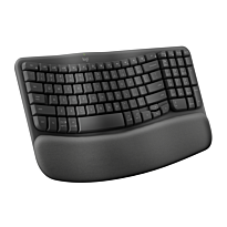 Logitech Wave Keys wireless ergonomic keyboard - Graphite