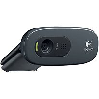 Logitech C270 HD Webcam - 3MP Still Images