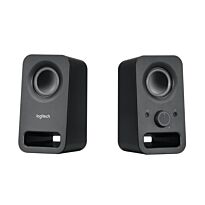 Logitech Z150 Compact Stereo Speakers 980-000814 Midnight Black