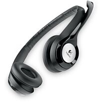 Logitech Headset H390 Black USB Stereo Internet headset