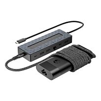 HP 7-in-1 to Type-C USB Hub with Notebook Charger Bundle