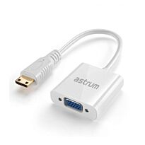 Astrum DA310 Mini HDMI Male to VGA Female Adapter