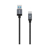 Astrum UT620 USB 3.0-A to USB-C Charge &amp; Sync Cable Black