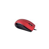 Astrum MU110 1000dpi 3 buttons wired optical USB mouse Red