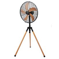 Alva Air 40cm Wooden Finish Tripod Fan 50w