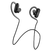 Amplify Skip 2.0 Bluetooth Earphones Black and Gun-metal
